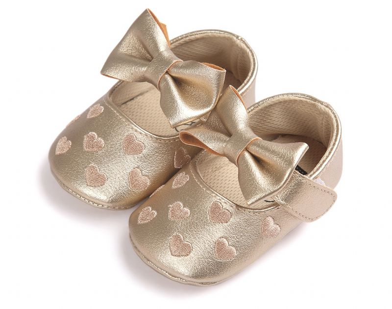 Greta Baby Meisjes Platte Schoenen - Goud