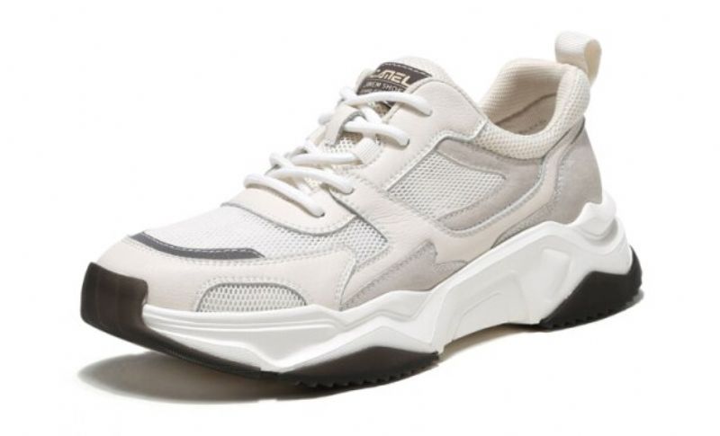 Greyber Heren Casual Sneakers - Wit