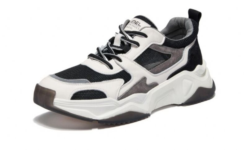 Greyber Heren Casual Sneakers - Wit
