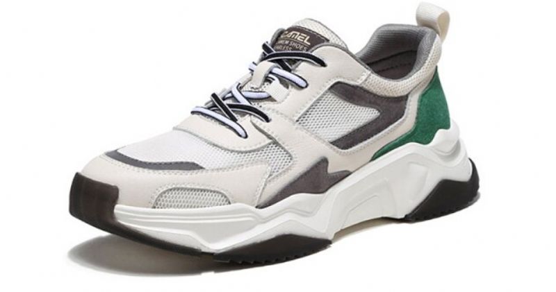 Greyber Heren Casual Sneakers - Wit