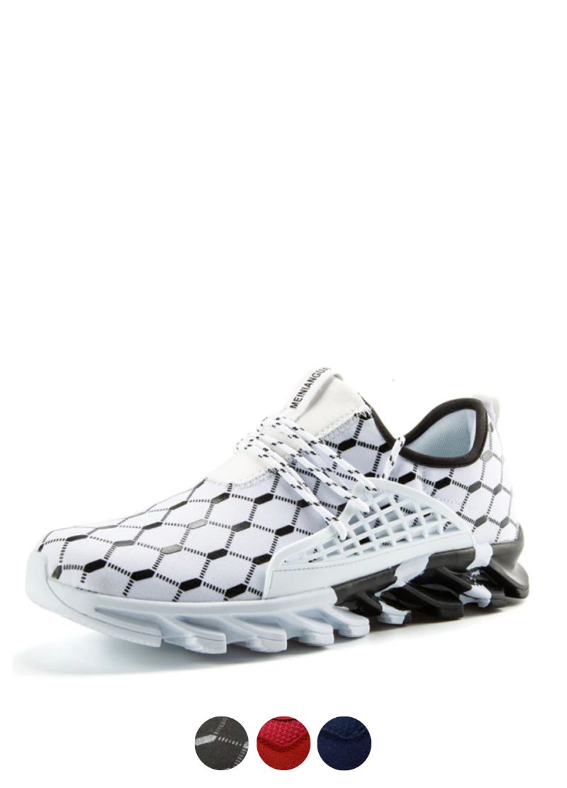 Grijze Heren Sneakers