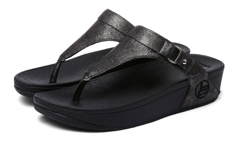 Guam Dames Slipper Sandalen - Grijs