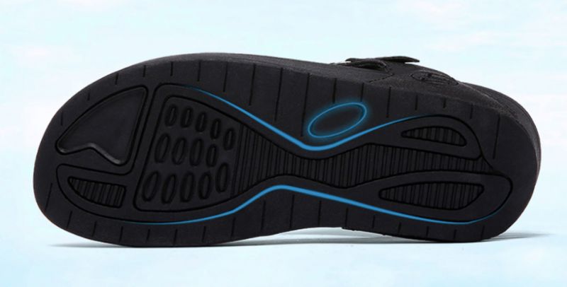 Guam Dames Slipper Sandalen - Grijs