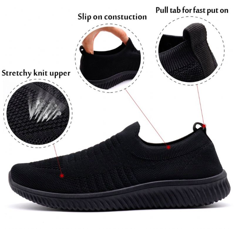 Gudula Dames Loafer Schoenen - Zwart