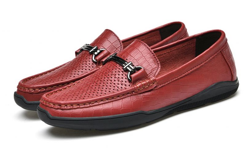 Gulu Heren Loafer Casual Schoenen - Bruin