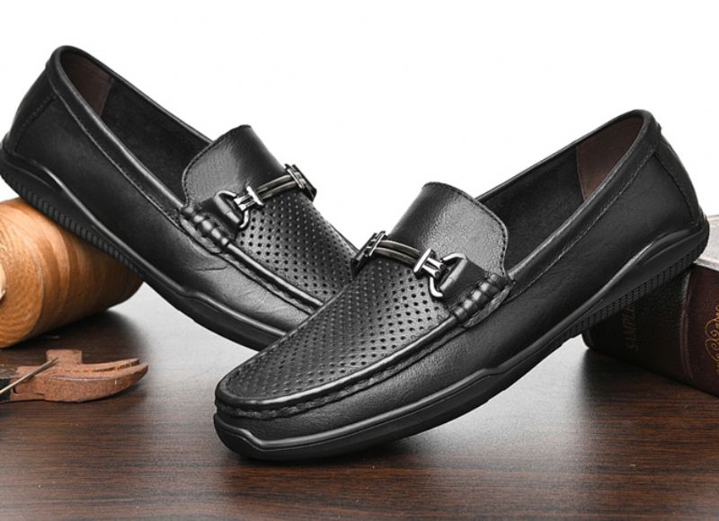 Gulu Heren Loafer Casual Schoenen - Bruin
