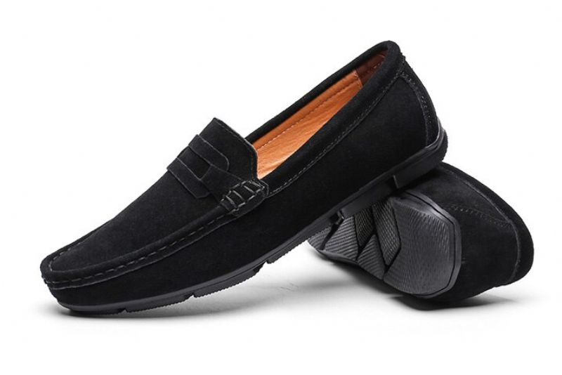 Gustav Heren Loafers Casual Schoenen - Zwart