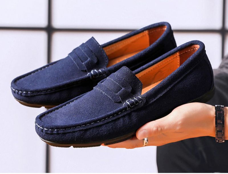 Gustav Heren Loafers Casual Schoenen - Zwart