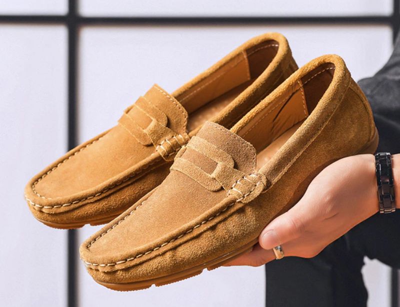 Gustav Heren Loafers Casual Schoenen - Zwart