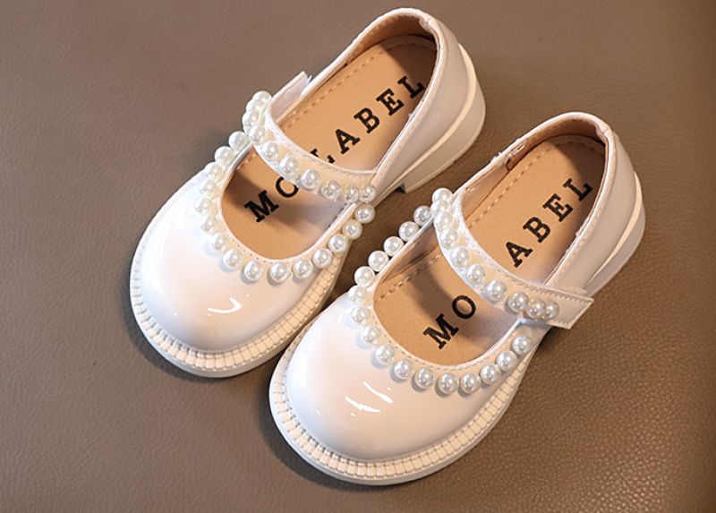 Gwen Meisjes Platte Schoenen - Zwart