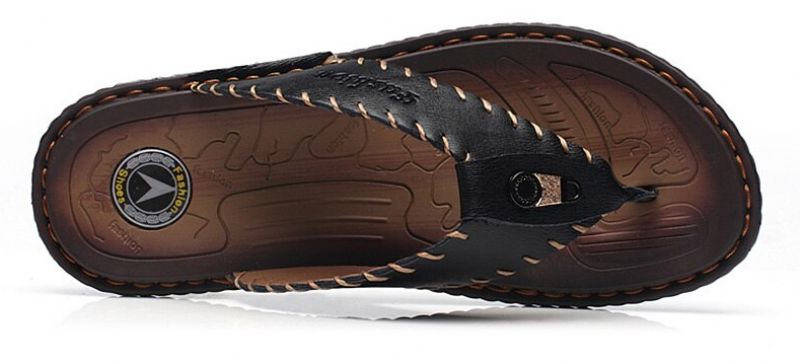 Gyan Heren Casual Flip Flop - Zwart