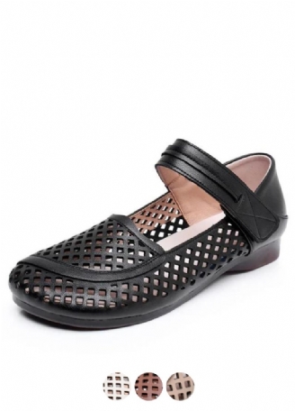 Gyngy Dames Zachte Zool Antislip Platte Sandalen