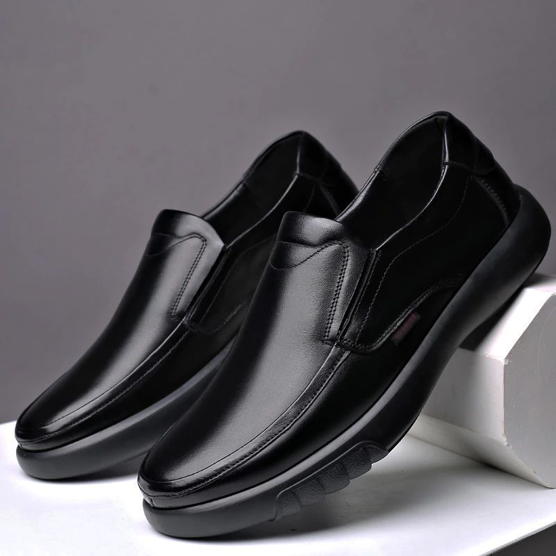 Haiden Heren Loafers Luxe Schoenen - Koffie