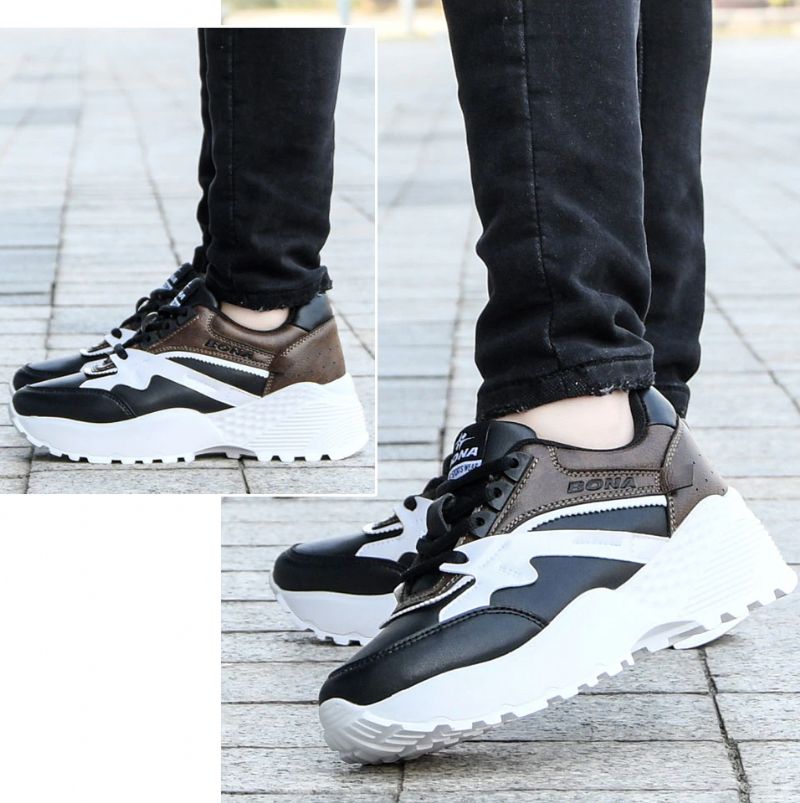 Hana Dames Hoogwaardige Platform Sneaker - Wit