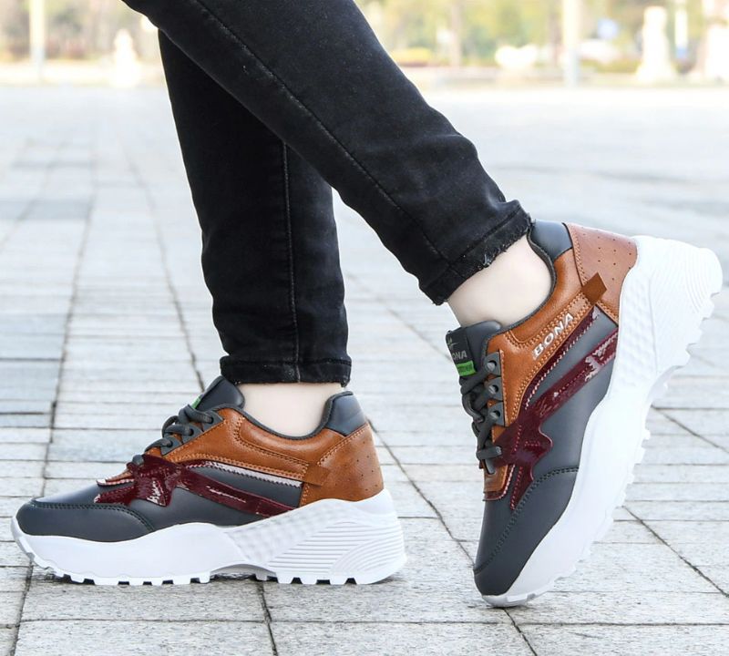 Hana Dames Hoogwaardige Platform Sneaker - Wit