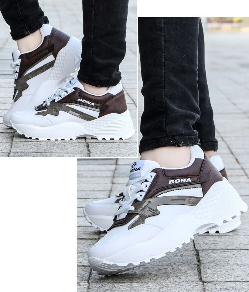 Hana Dames Hoogwaardige Platform Sneaker - Wit