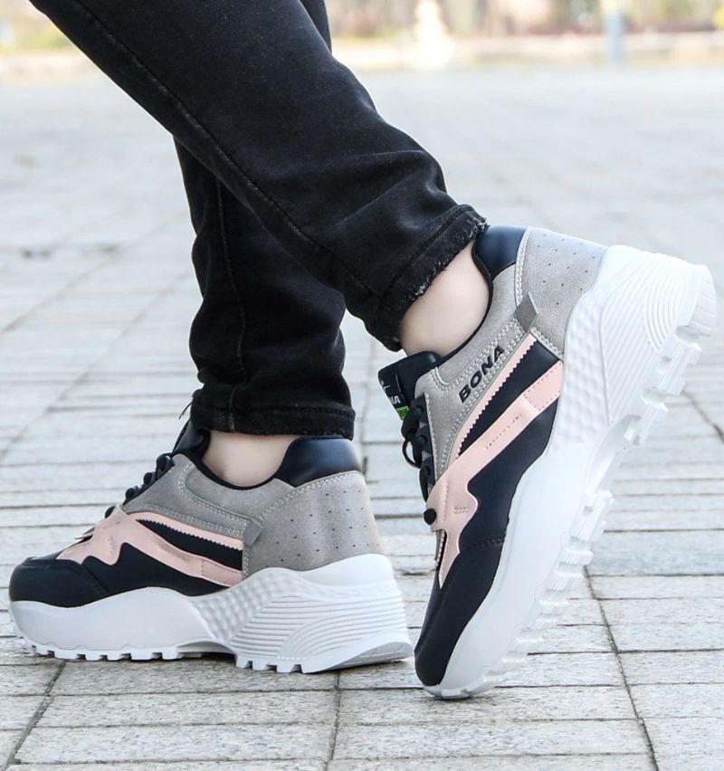 Hana Dames Hoogwaardige Platform Sneaker - Wit