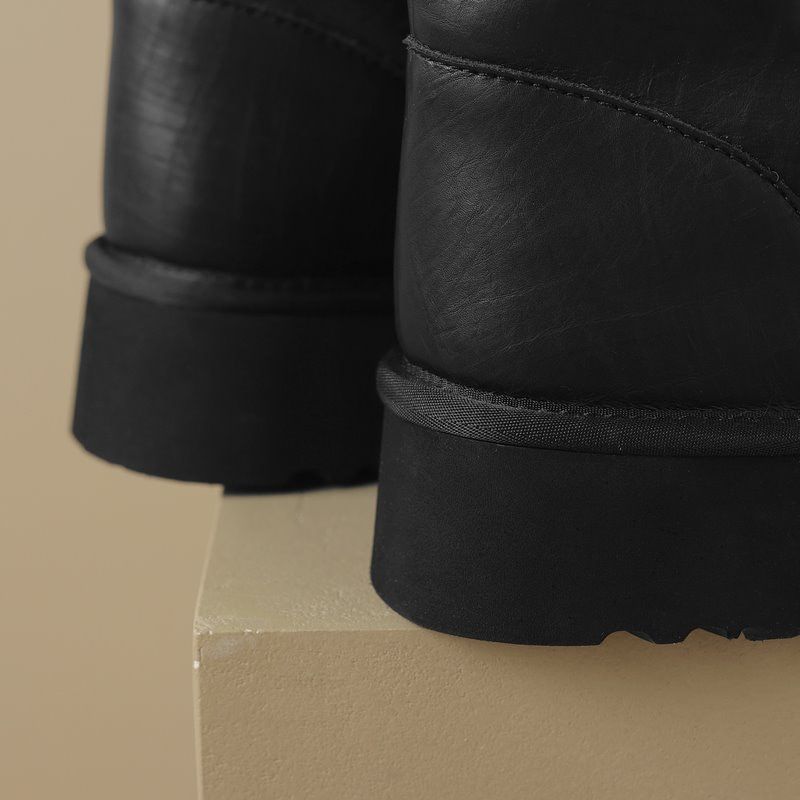 Hana Dames Snow Platform Boots - Abrikoos