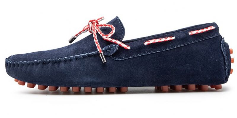 Hank Heren Loafers Casual Schoenen - Marineblauw