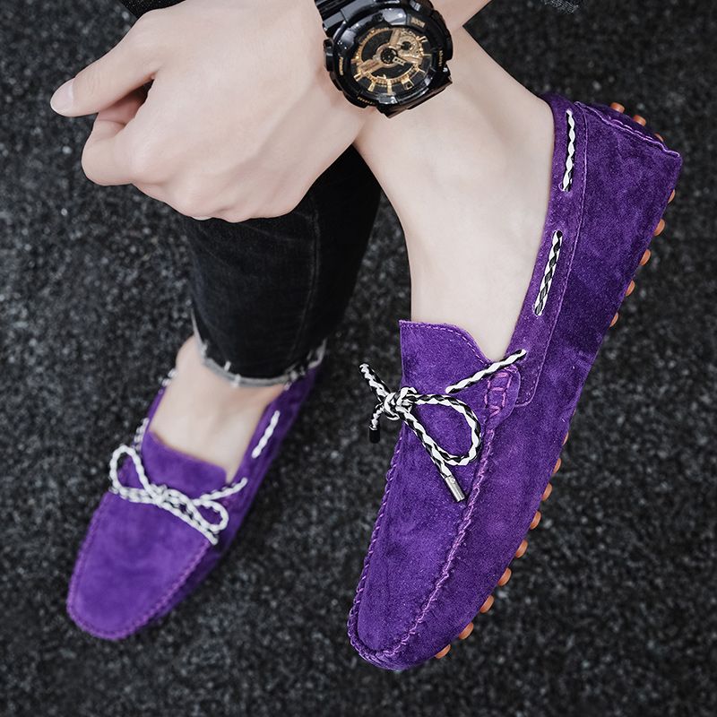 Hank Heren Loafers Casual Schoenen - Marineblauw