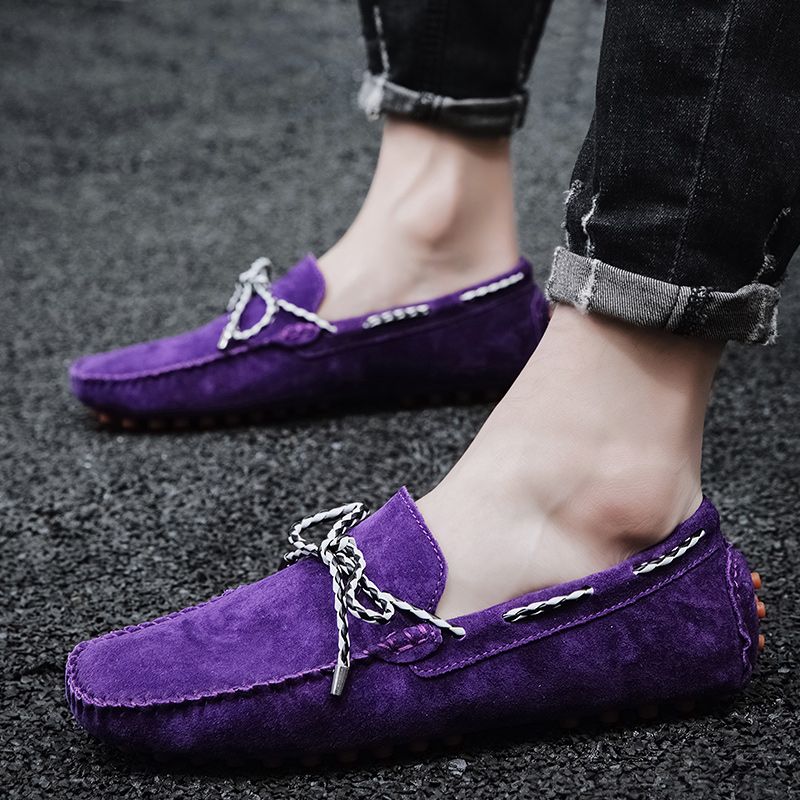 Hank Heren Loafers Casual Schoenen - Marineblauw