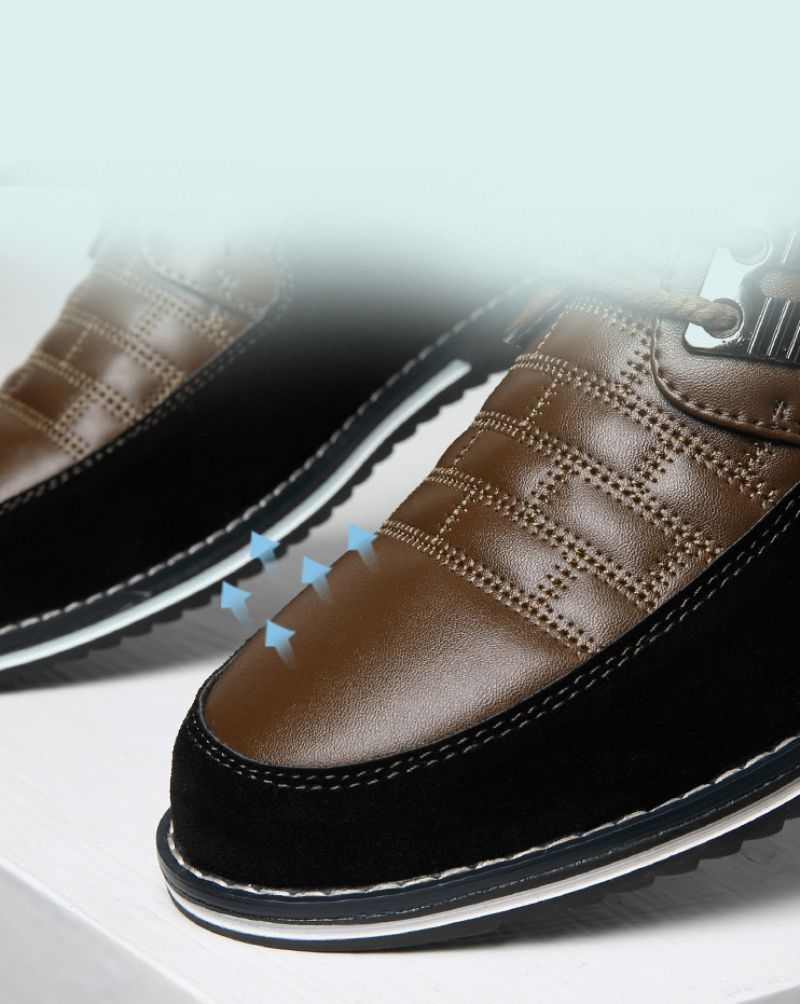 Hann Heren Loafers Geklede Schoenen - Zwart
