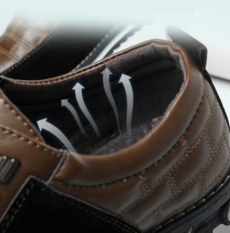 Hann Heren Loafers Geklede Schoenen - Zwart