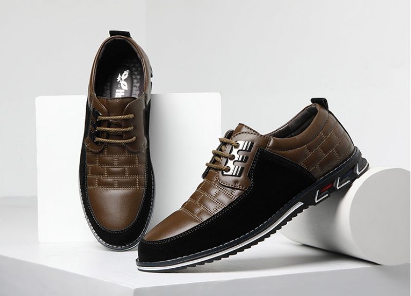 Hann Heren Loafers Geklede Schoenen - Zwart