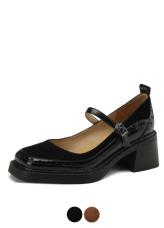 Hanna Dames Leren Carving Design Pumps