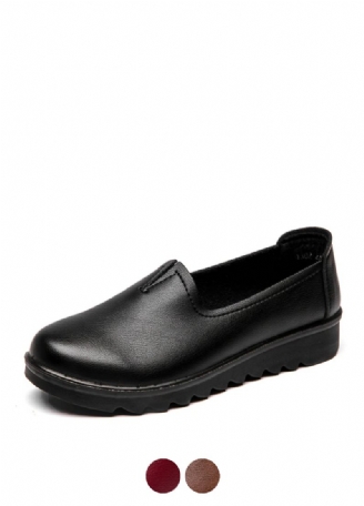 Hanny Dames Enkele Comfortabele Platte Loafer Schoenen