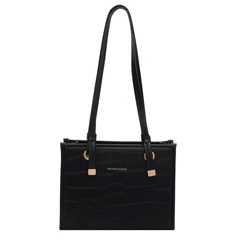 Hansel Leren Designer Handtas Voor Dames - Zwart