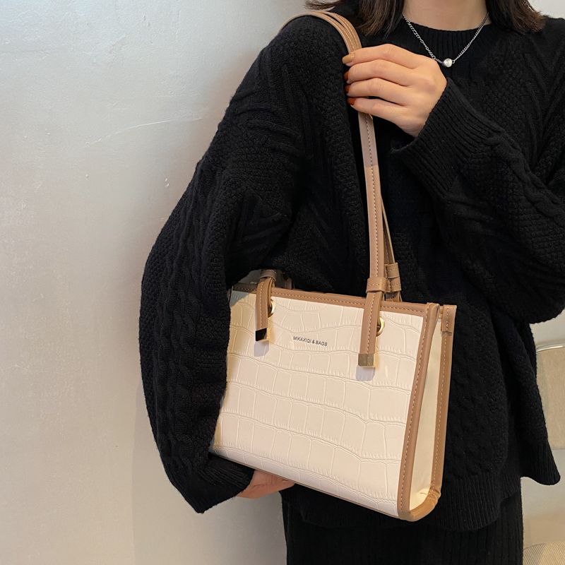 Hansel Leren Designer Handtas Voor Dames - Zwart