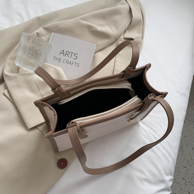 Hansel Leren Designer Handtas Voor Dames - Zwart