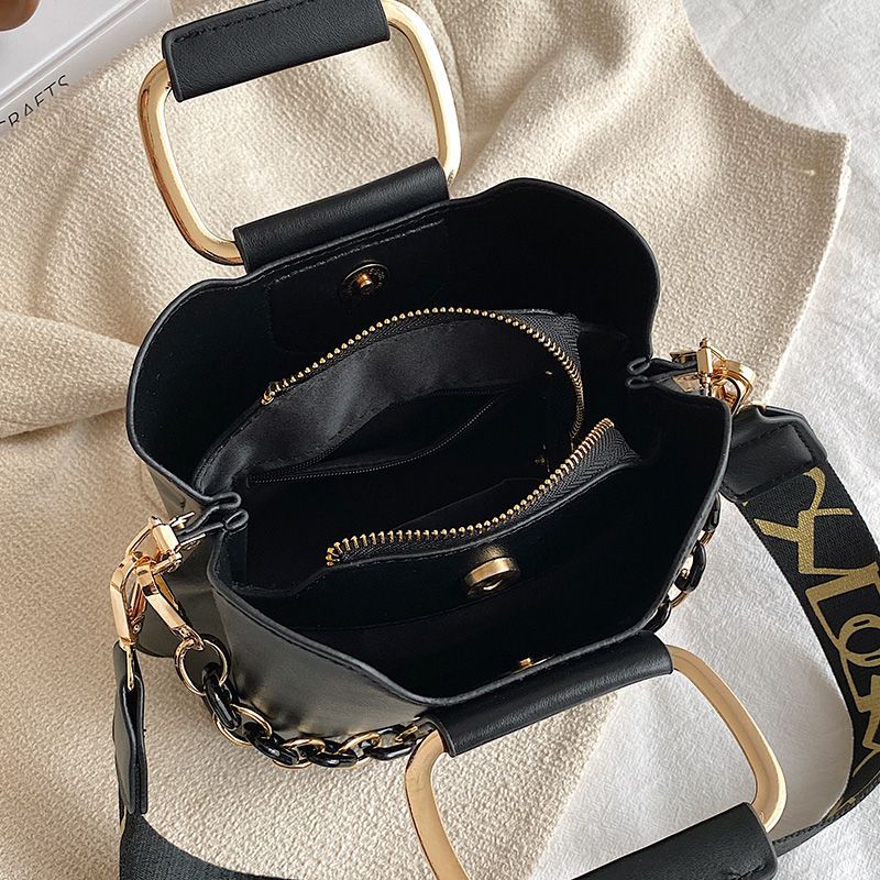 Hany Dames Kleine Schouder Handtas - Zwart