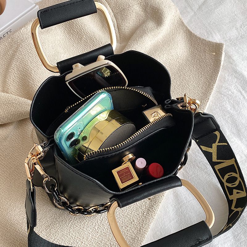 Hany Dames Kleine Schouder Handtas - Zwart