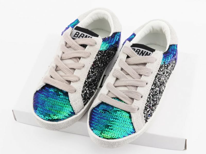 Harlekim Unisex Kinder Casual Sneaker - Blauw