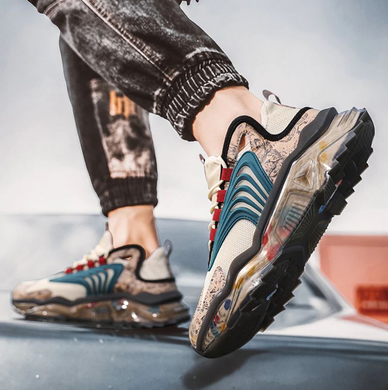 Harley Heren Hardloopschoenen - Khaki