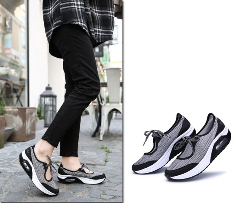 Harper Platform Schoenen Voor Dames - Zwart