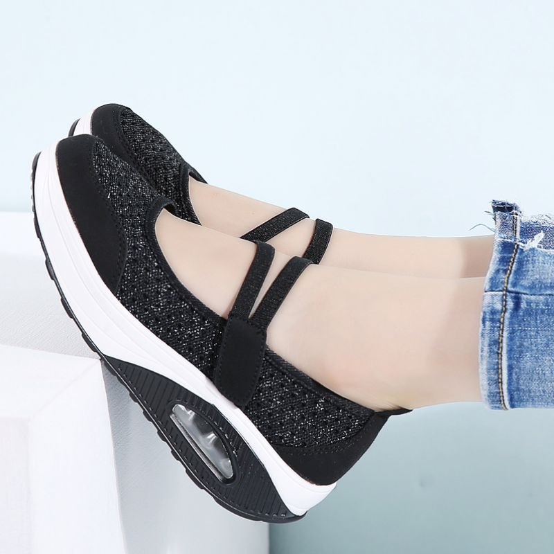 Harper Platform Schoenen Voor Dames - Zwart