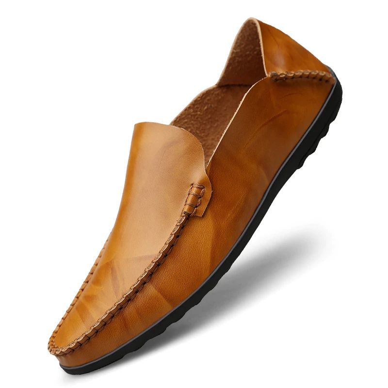 Harvey Heren Loafer Casual Schoenen - Koffie
