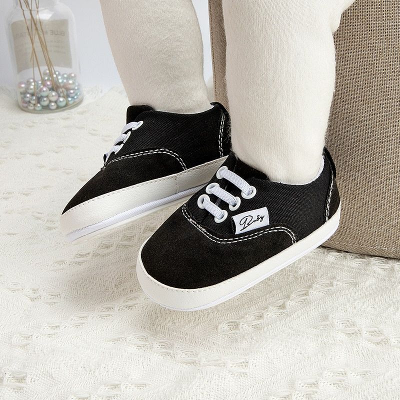 Harvey Unisex Casual Sneaker Voor Kinderen - Zwart