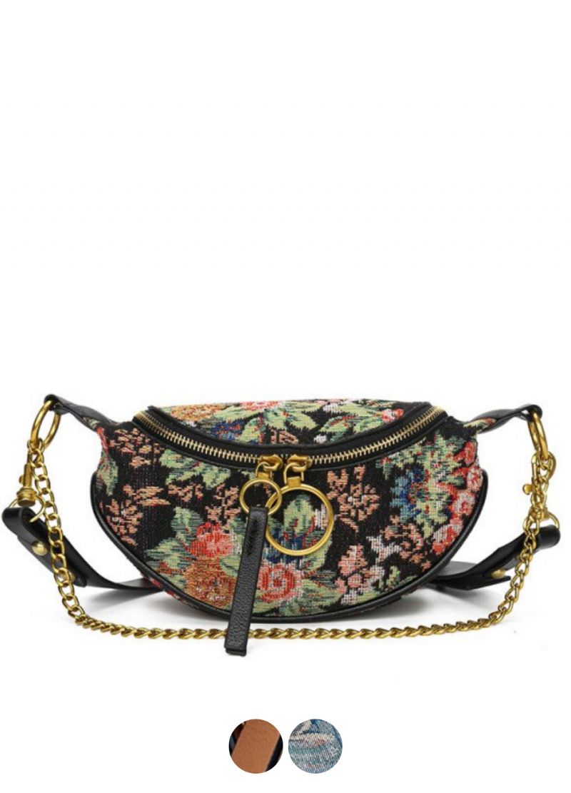 Hasan Dames Designer Luxe Stoffen Handtas