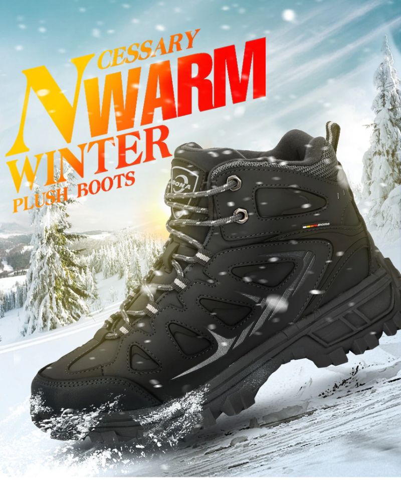 Hayden Heren Winter Boots - Zwart