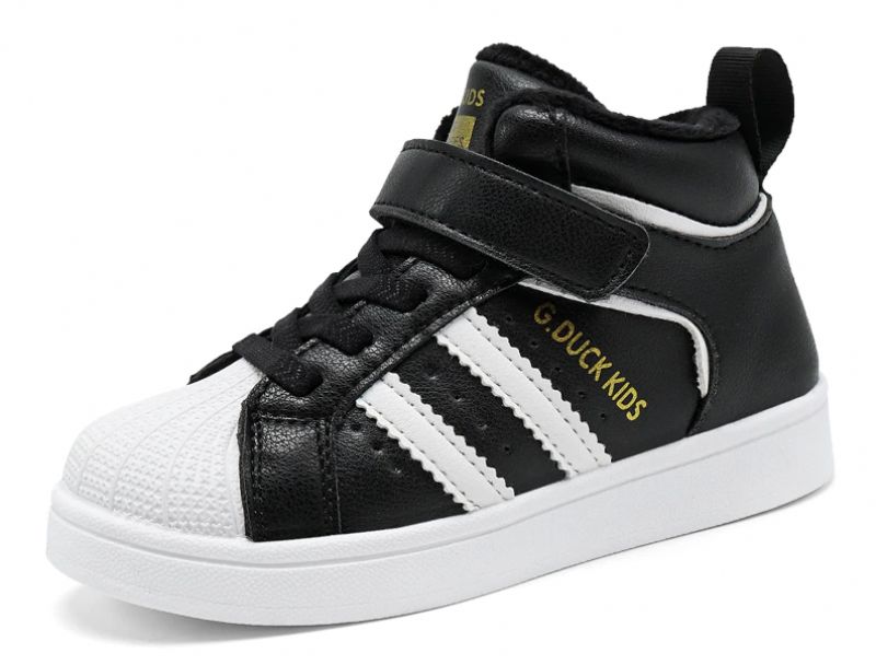 Haythan Jongens Warme Sneaker - Zwart