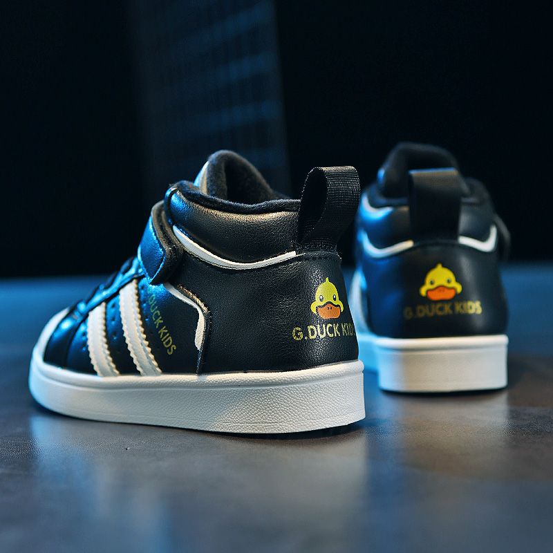 Haythan Jongens Warme Sneaker - Zwart