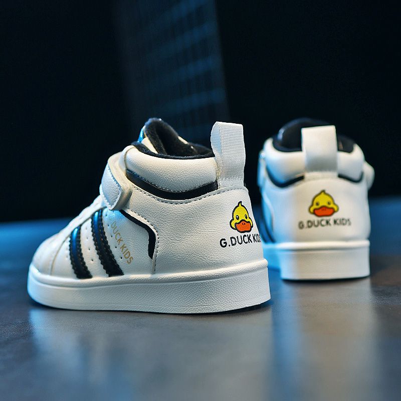 Haythan Jongens Warme Sneaker - Zwart