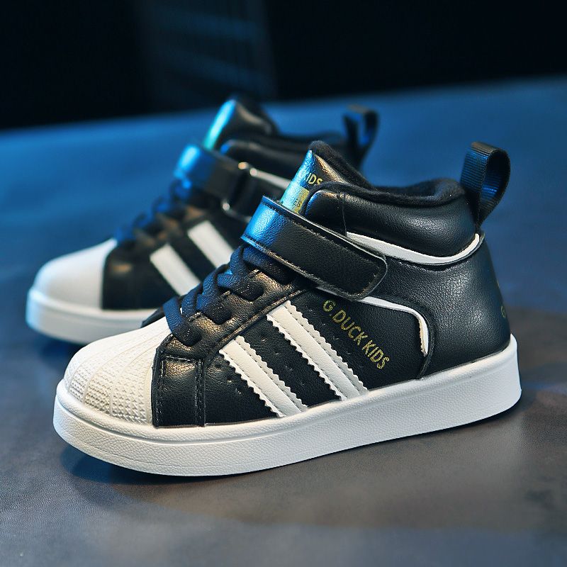 Haythan Jongens Warme Sneaker - Zwart