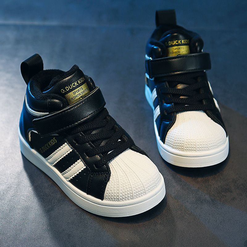 Haythan Jongens Warme Sneaker - Zwart