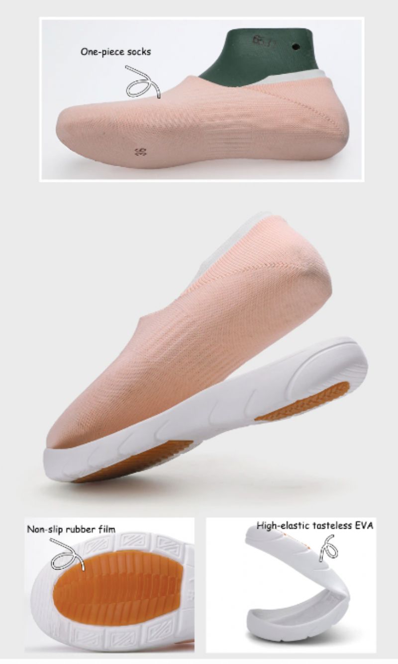 Hazel Dames Slip-on Schoenen - Groen