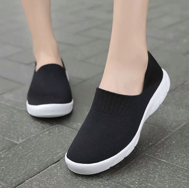 Hazel Dames Slip-on Schoenen - Groen